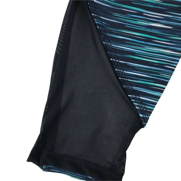 Bally Total Fitness Womens High Rise Blue Skinny Active 27 In Leggings Size XL - Picture 4 of 10